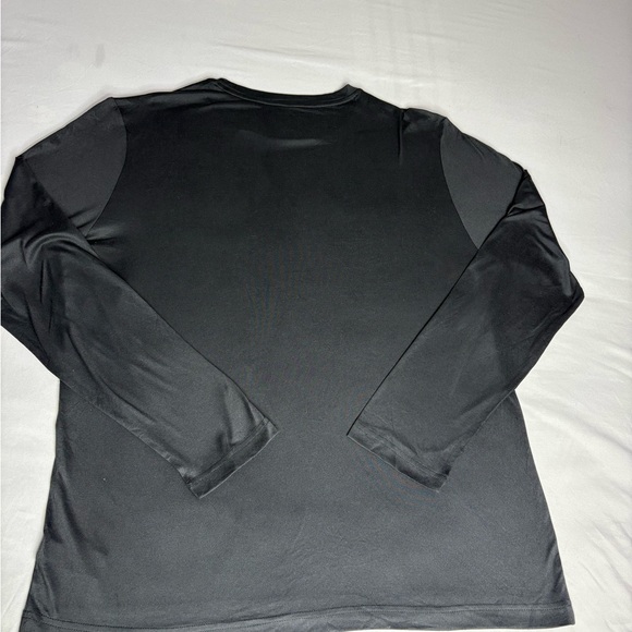 Reebok Men's Charcoal Long Sleeve Shirt - Picture 4 of 7